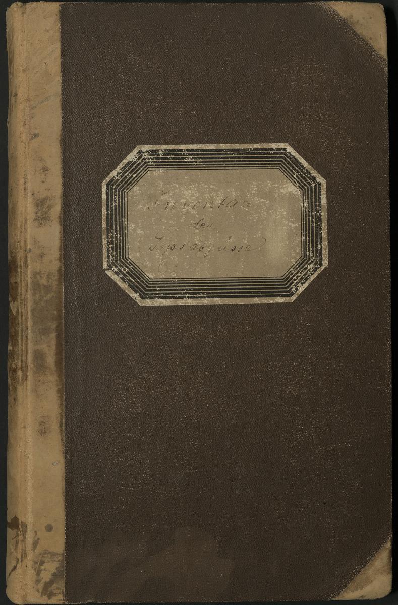 K. M. Inventar der Gipsabgüsse von antiken und modernen Skulpturen (Verz. der Inv. A, G)