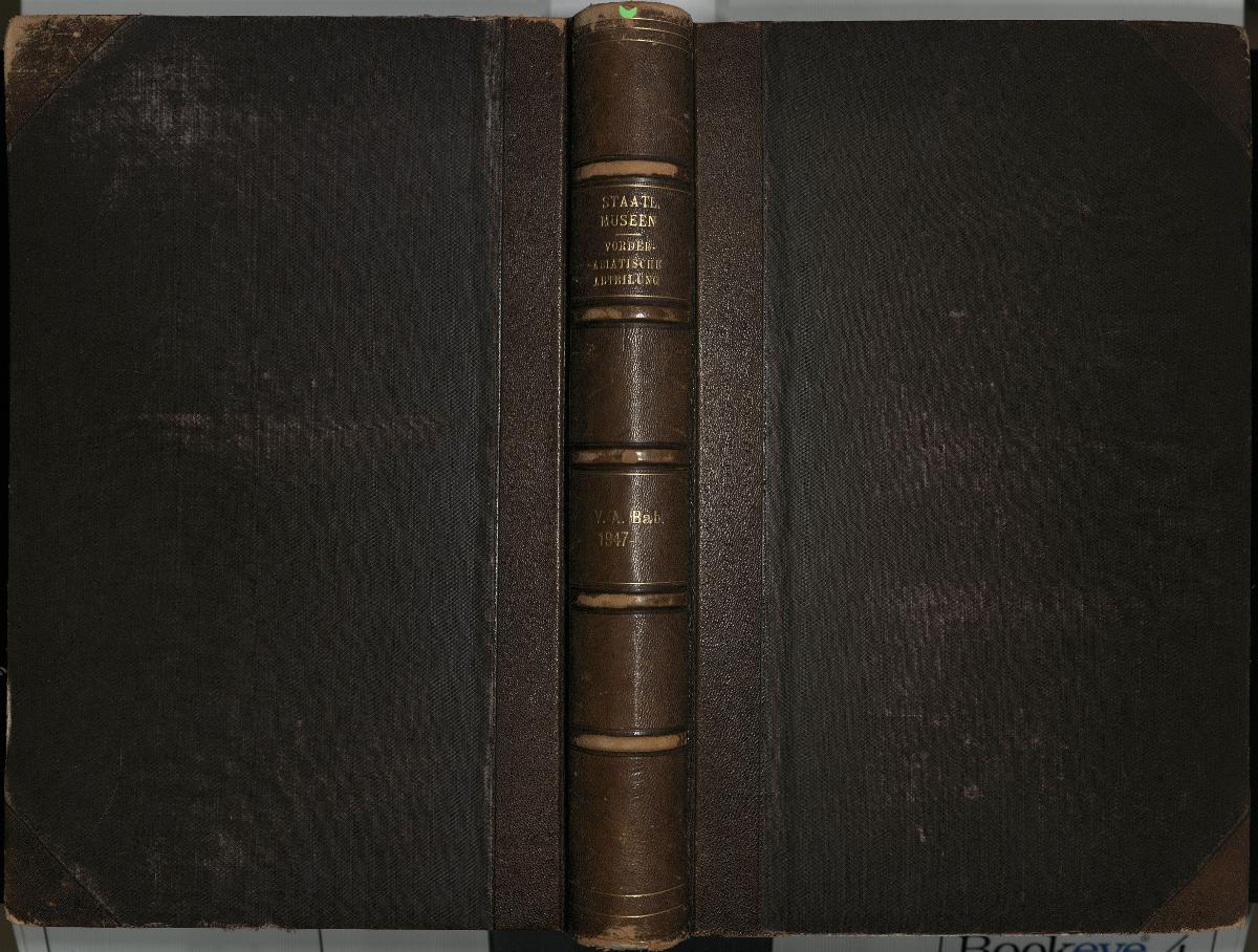 Staatl. Museen. Vorderasiatische Abteilung. V. A. Bab. 1947 –