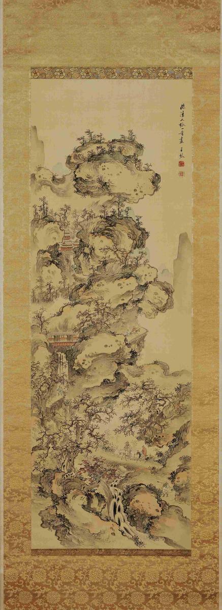 Den Freund im Reich der Unsterblichen besuchen (senkyō hōyō-zu)