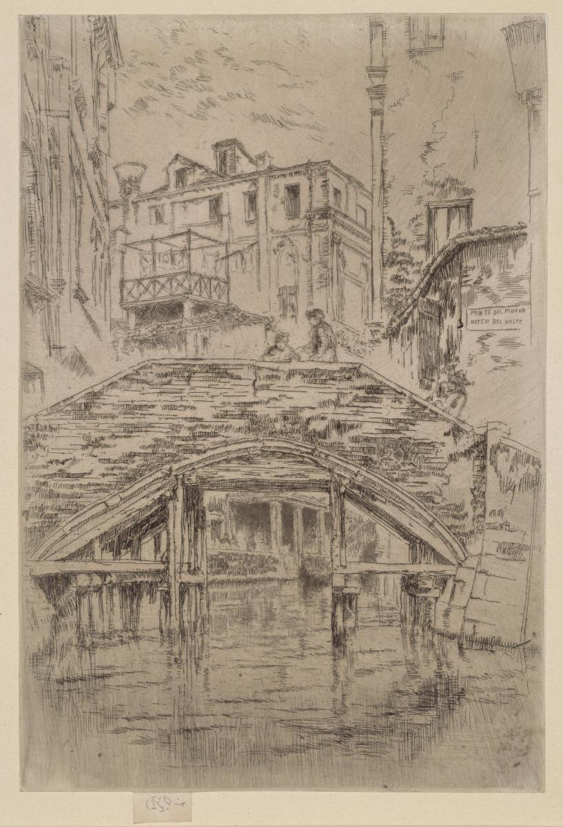 Ponte del Piovan. aus: Zweite Venedig-Folge (26 Blatt)
