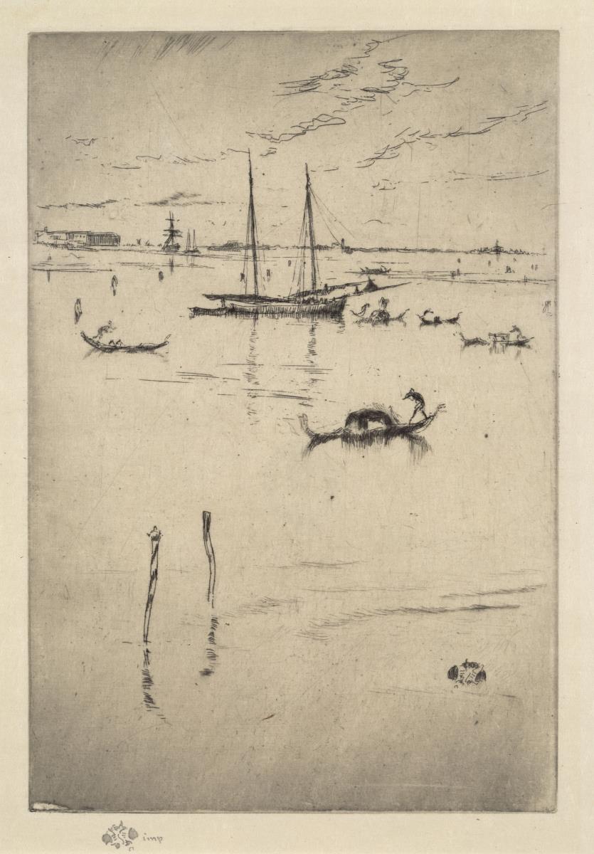 The Little Lagoon. Erste Venedig-Folge Blatt 8 (von 12)