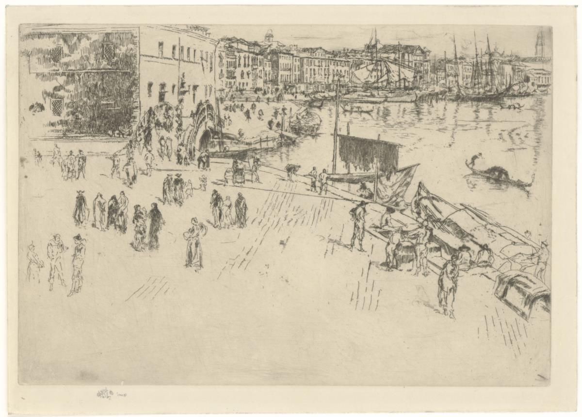 The Riva Nr.1. Erste Venedig-Folge Blatt 6 (von 12)