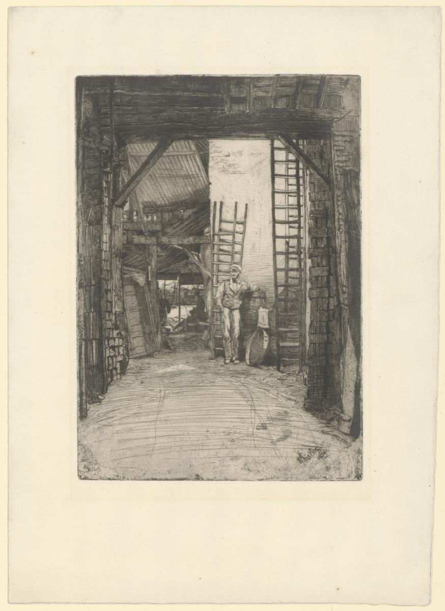 The Lime-Burner (aus der Serie "Sixteen Etchings")