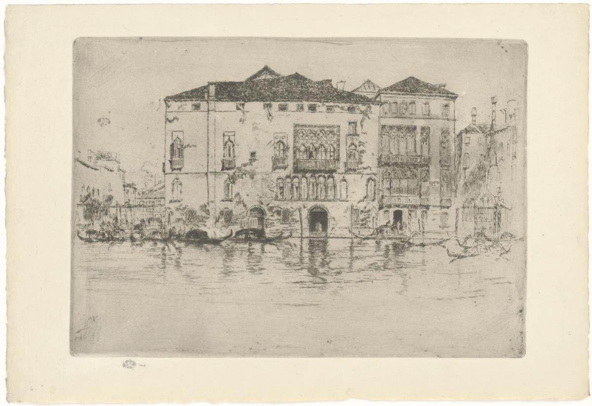 The Palaces. Erste Venedig-Folge Blatt 9 (von 12)