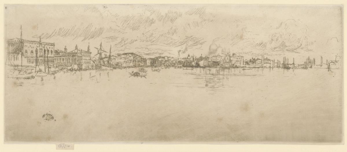 Long Venice (aus der Serie "Twenty-six Etchings")