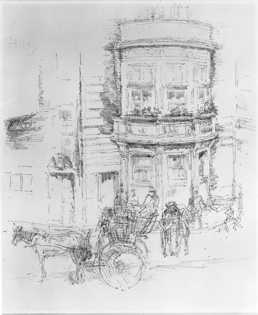 Back of the Gaiety Theater