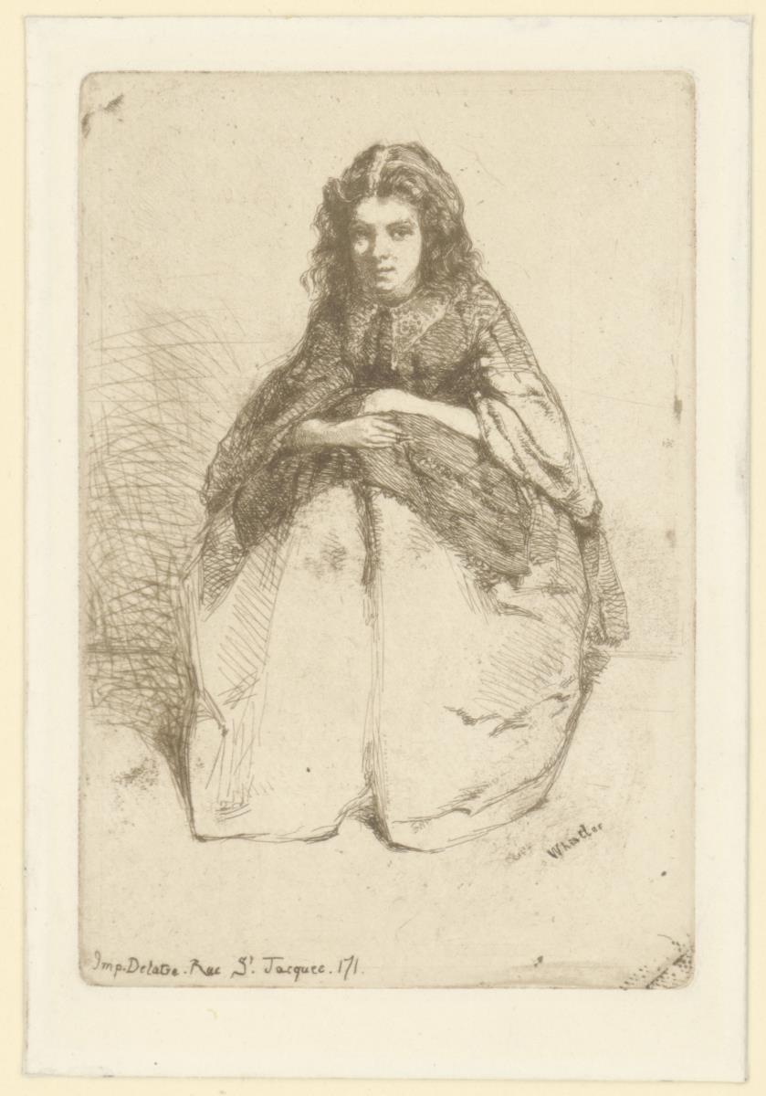Fumette (aus der Serie "Twelf Etchings from Nature")