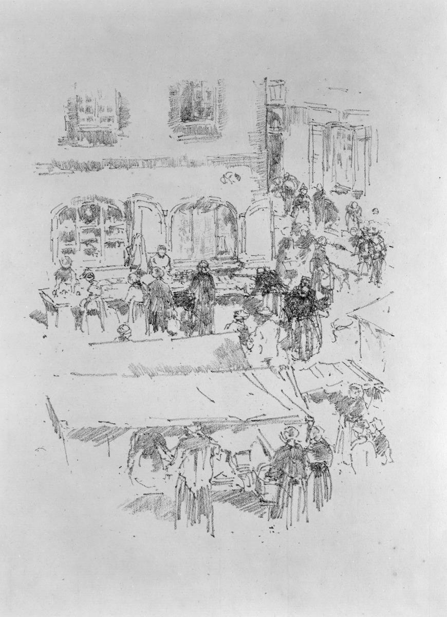The Market-Place, Vitré