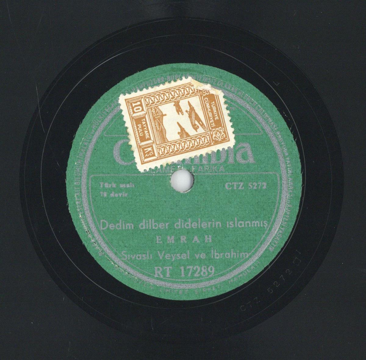 Titel A: "Dedim dilber didelerin islanmis - Emrah"
Titel B: "Mecmun Leylami gördüm"