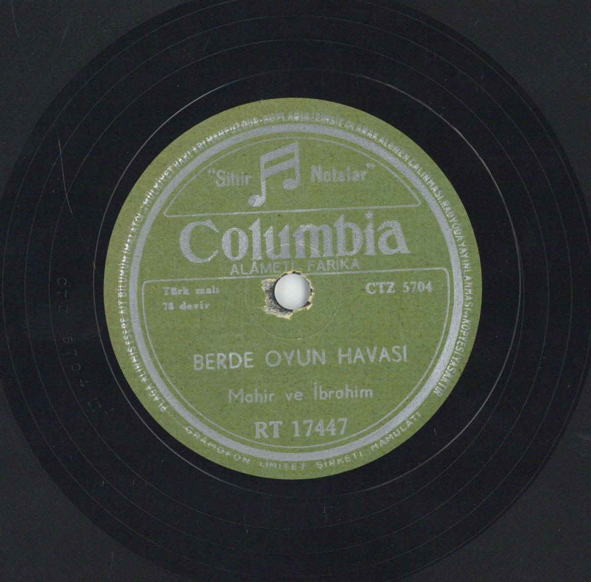Titel A: "Malatya Oyun Havasi"
Titel B: "Berde Oyun Havasi"