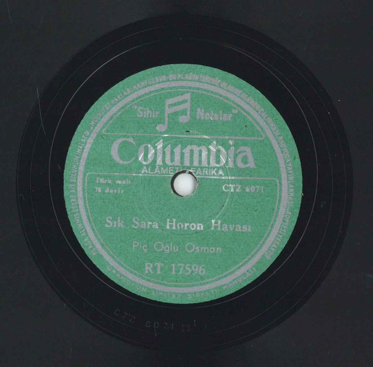 Titel A: "Trabzon Ören Havasi"
Titel B: "Sik Sara Horon Havasi"