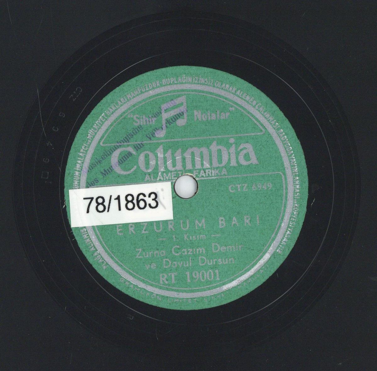 Titel A: "Erzurum Bari 1"
Titel B: "Erzurum Bari 2"