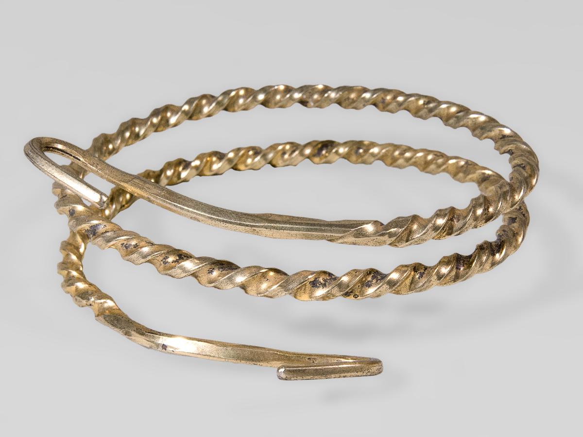 Spiralarmring aus dem "Schatz des Priamos" (Nachbildung)