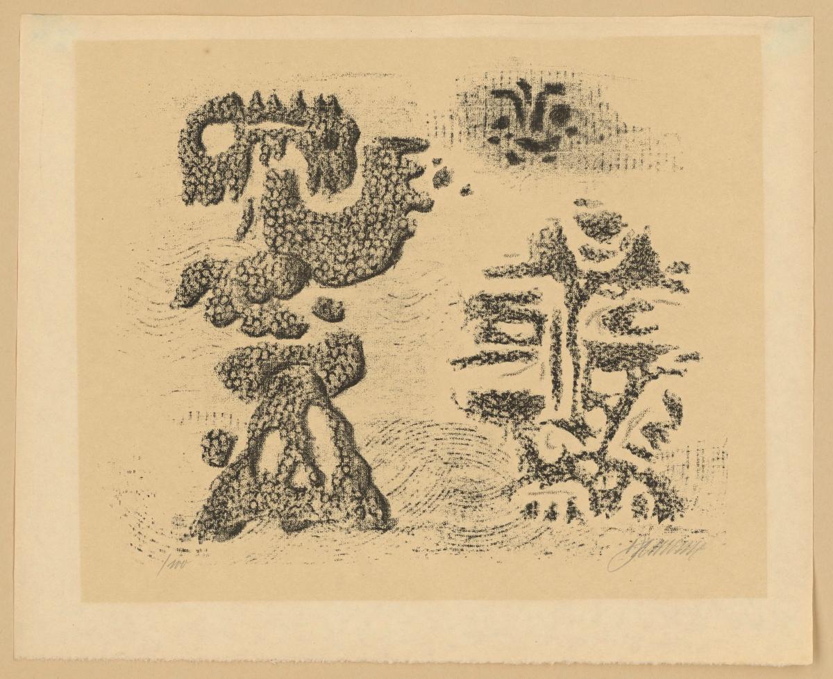 Lass die Klage, lass den Zorn (Blatt 10 aus: Sumerische Legenden)