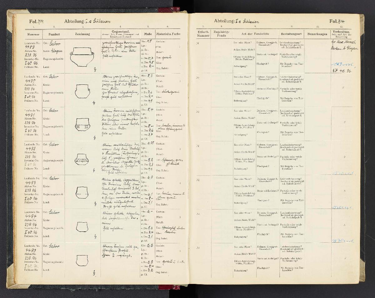 Katalog A. Schlesien
