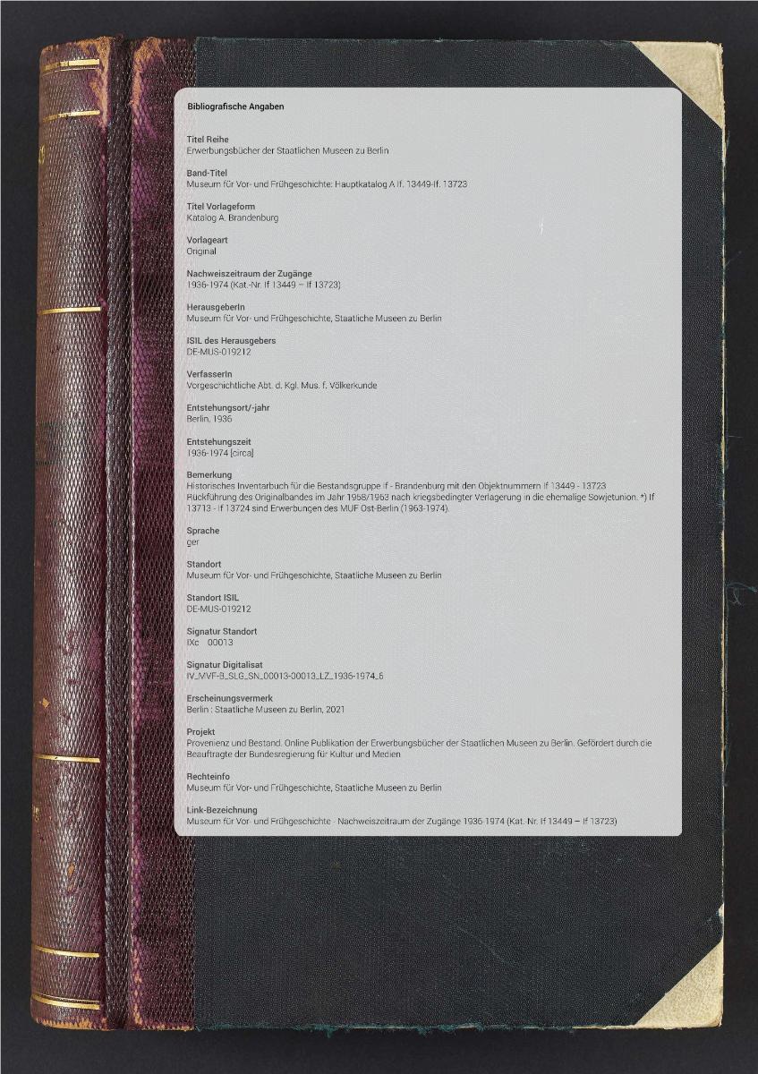 Katalog A. Brandenburg