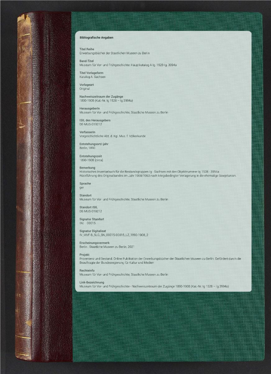 Katalog A. Sachsen