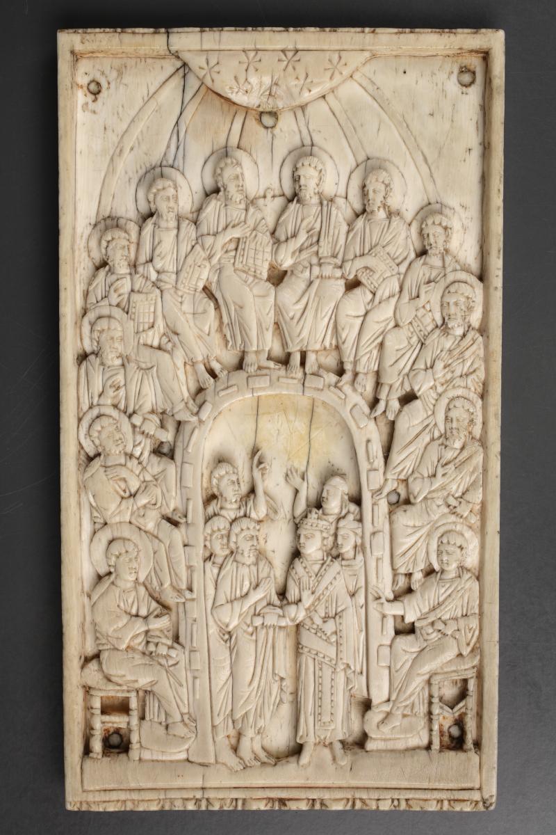 Relief mit dem Pfingstwunder