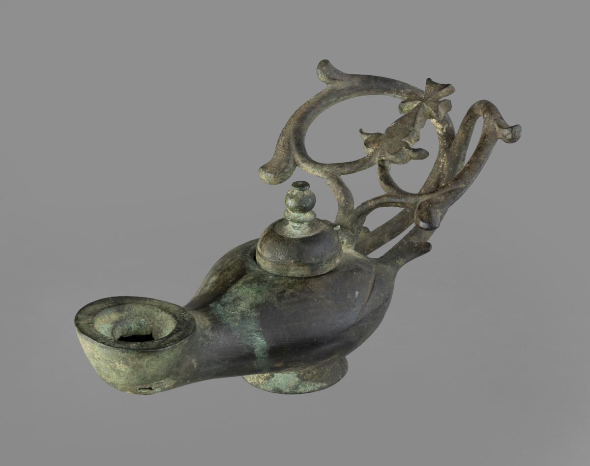 Lampenständer mit Lampe
