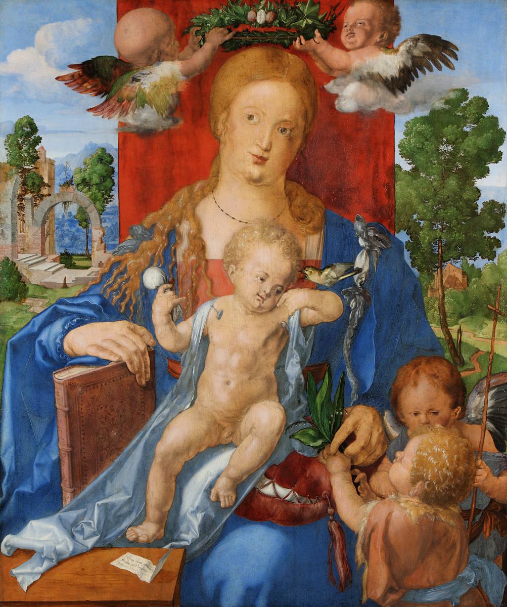 Die Madonna mit dem Zeisig