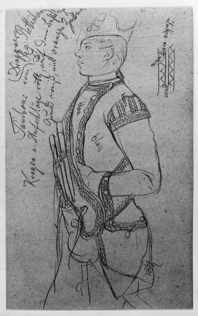 Tambour vom Dragonerregiment Plettenberg