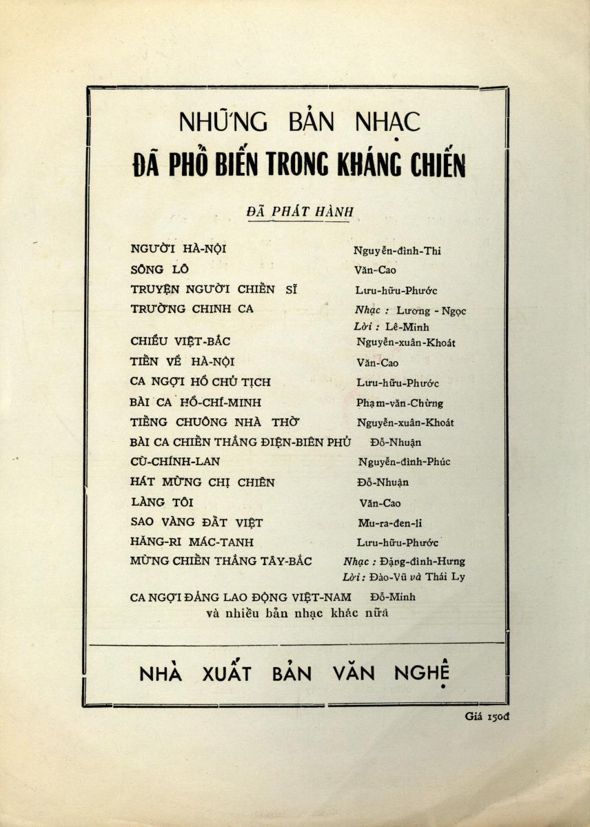 Titel A: Mung Hoa Binh/Lang Toi
Titel B: Tich-Cuc Cay Chiem