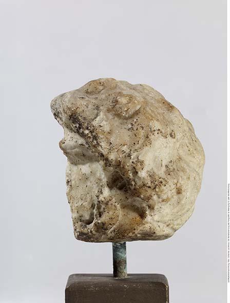 Kopf eines Kyklopen (Polyphem?)