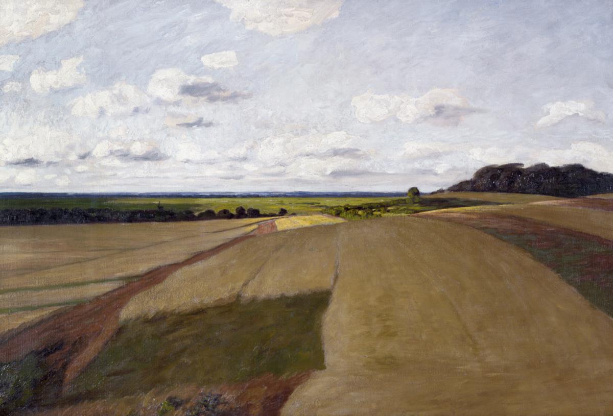 Weyerberg mit Sommerwolken