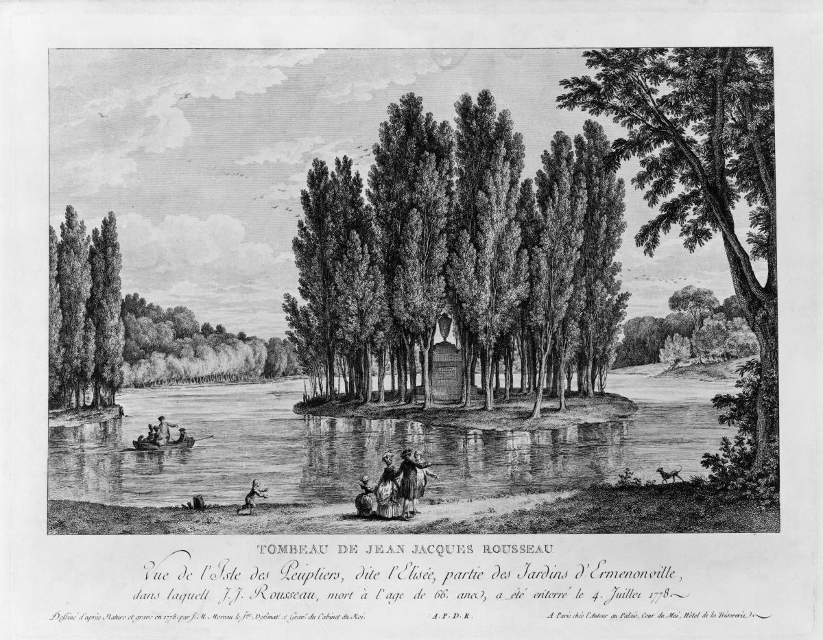 Tombeau de Jean Jacques Rousseau