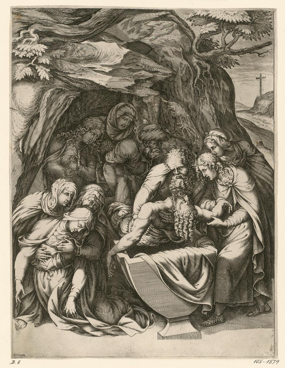 Die Grablegung Christi