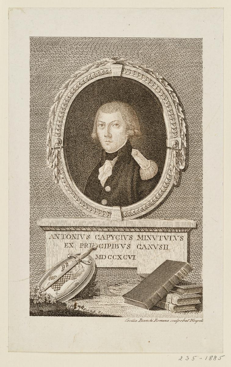 Bildnis des Antonius Capycius Minutulus
