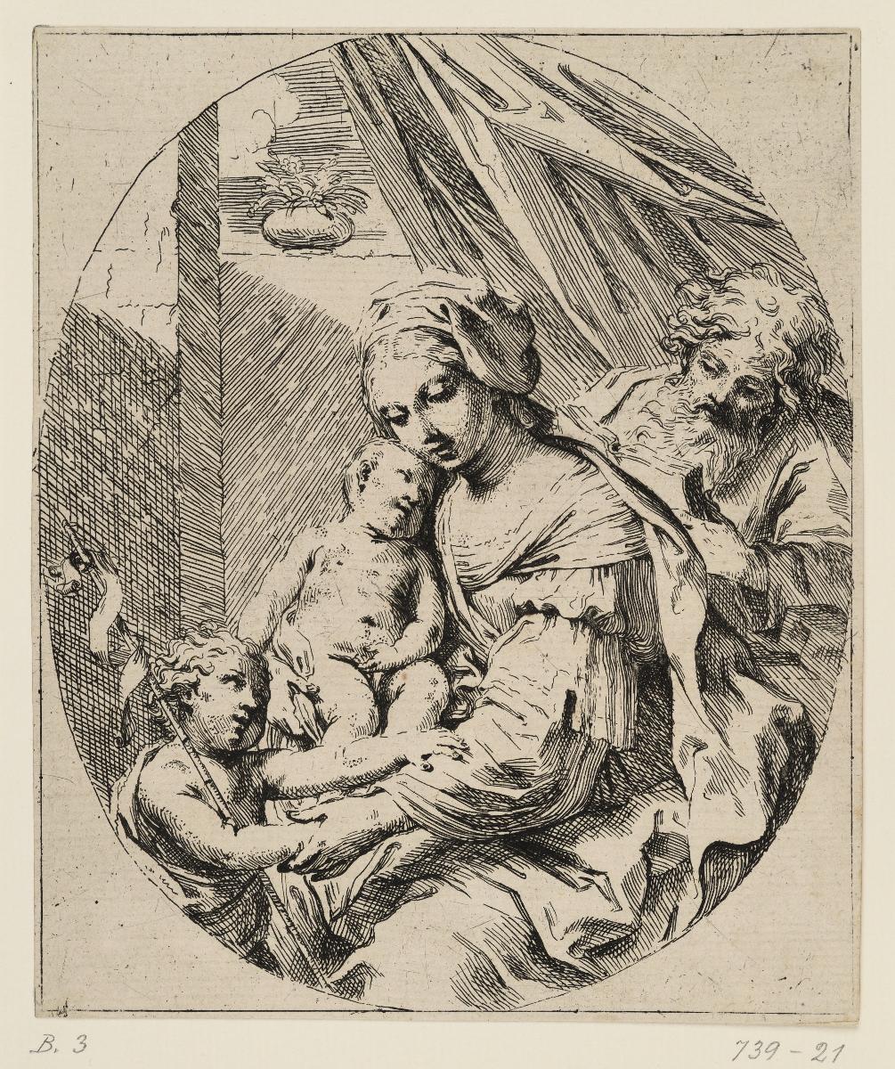 Hl. Familie mit dem Johannesknaben