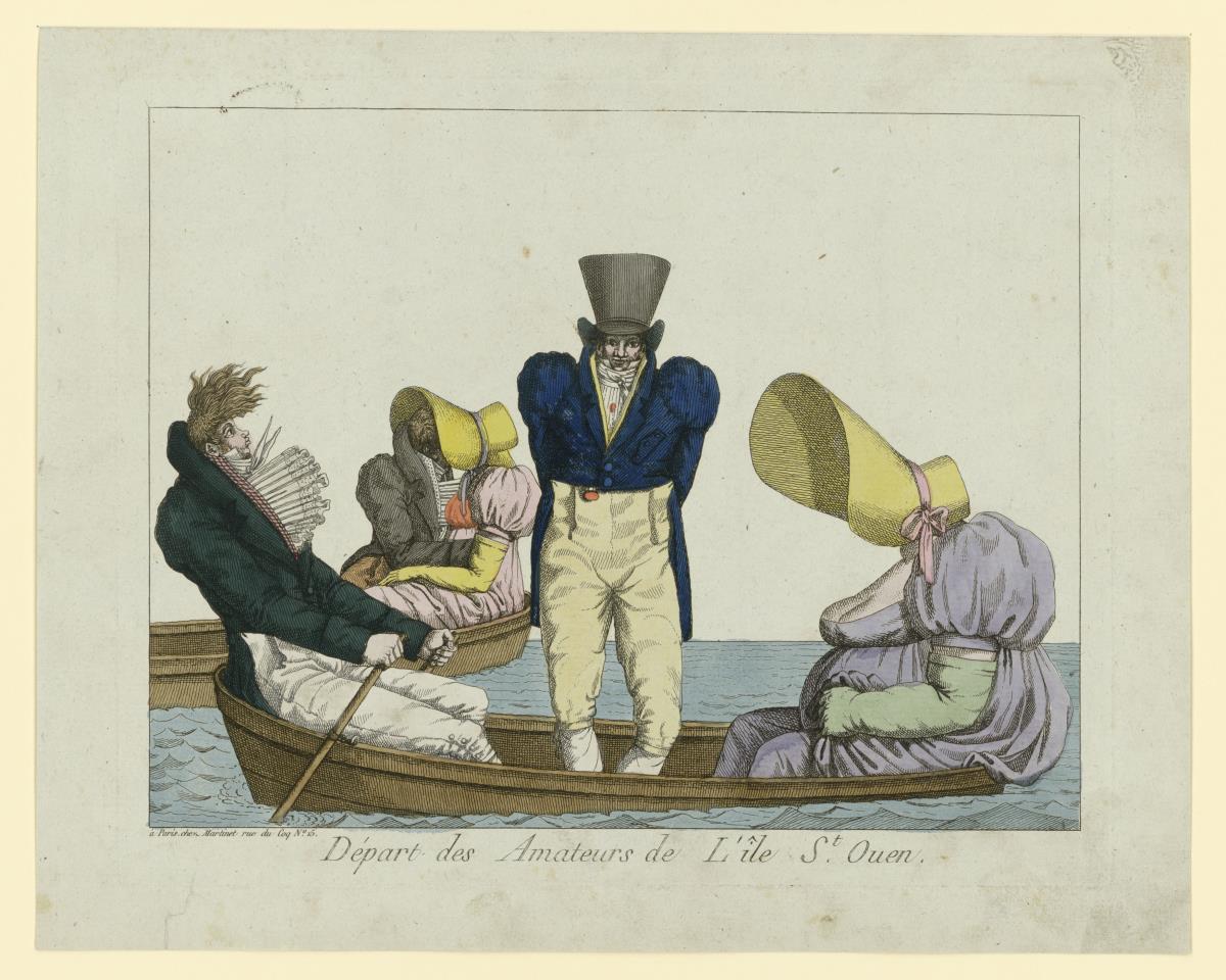 Départ des Amateurs de L'île St. Ouen