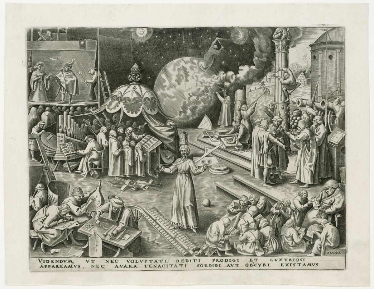 Die Mäßigkeit (Temperantia)