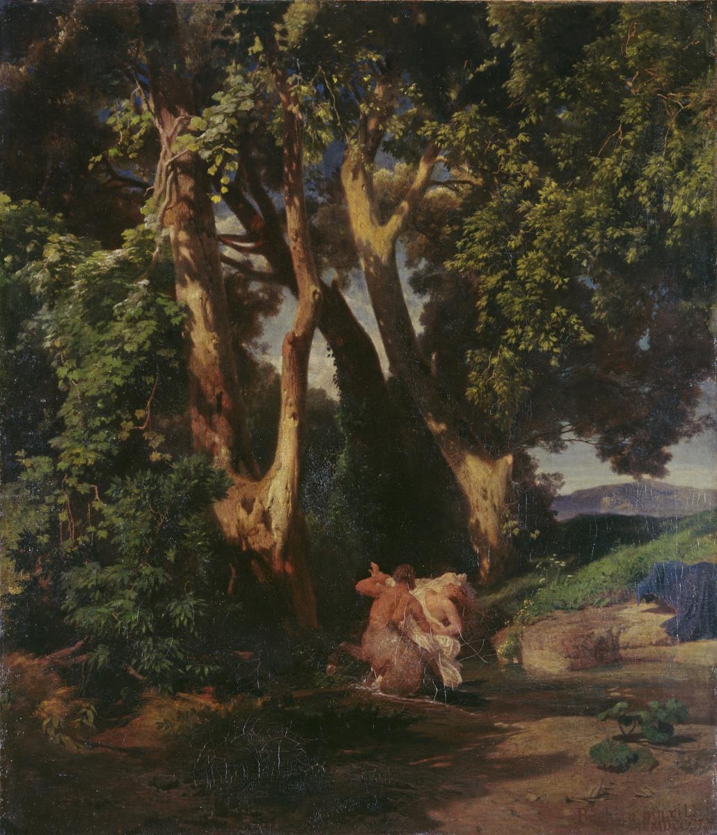 Kentaur und Nymphe