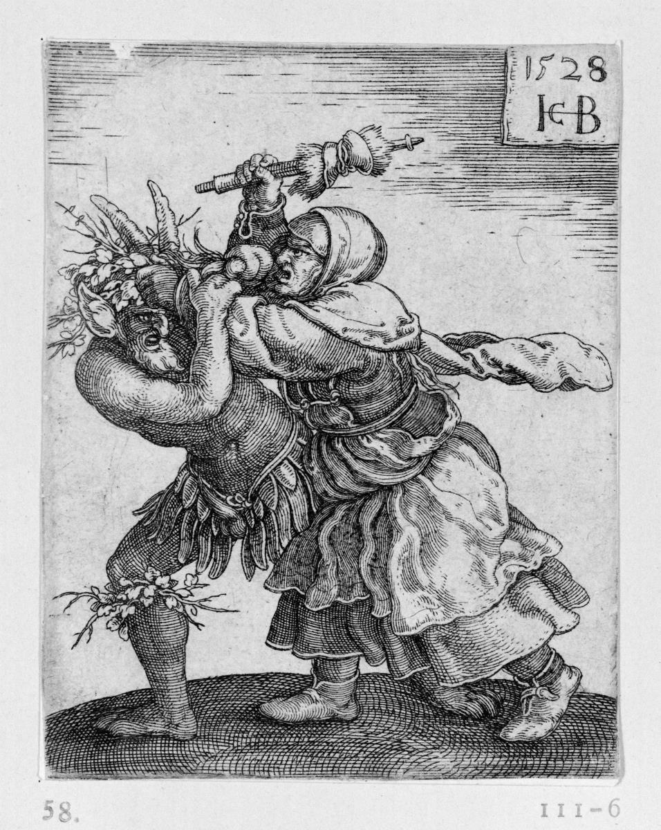 Hexe und Teufel