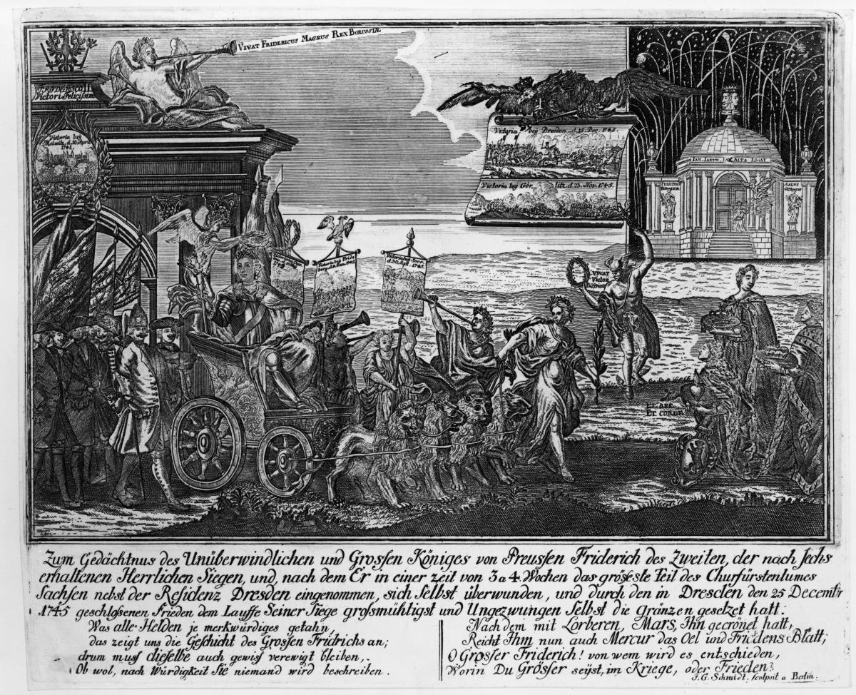Der Frieden zu Dresden vom 25.Dezember 1745