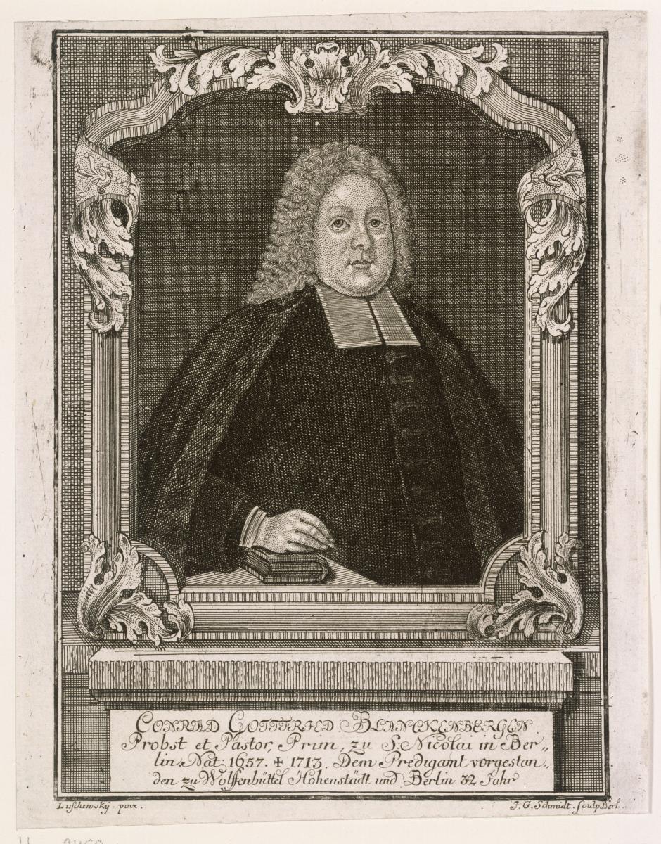 Bildnis Conrad Gottfried Blankenbergen