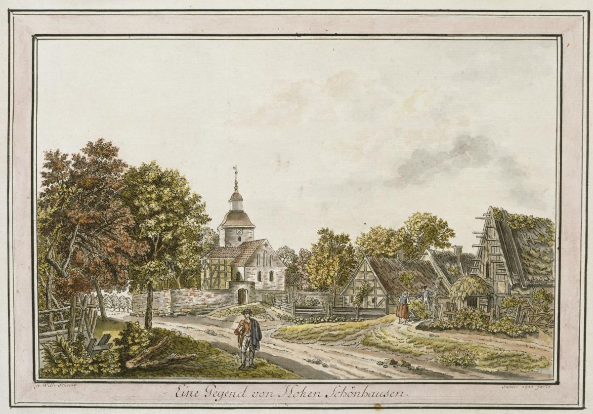 Das Dorf Hohenschönhausen