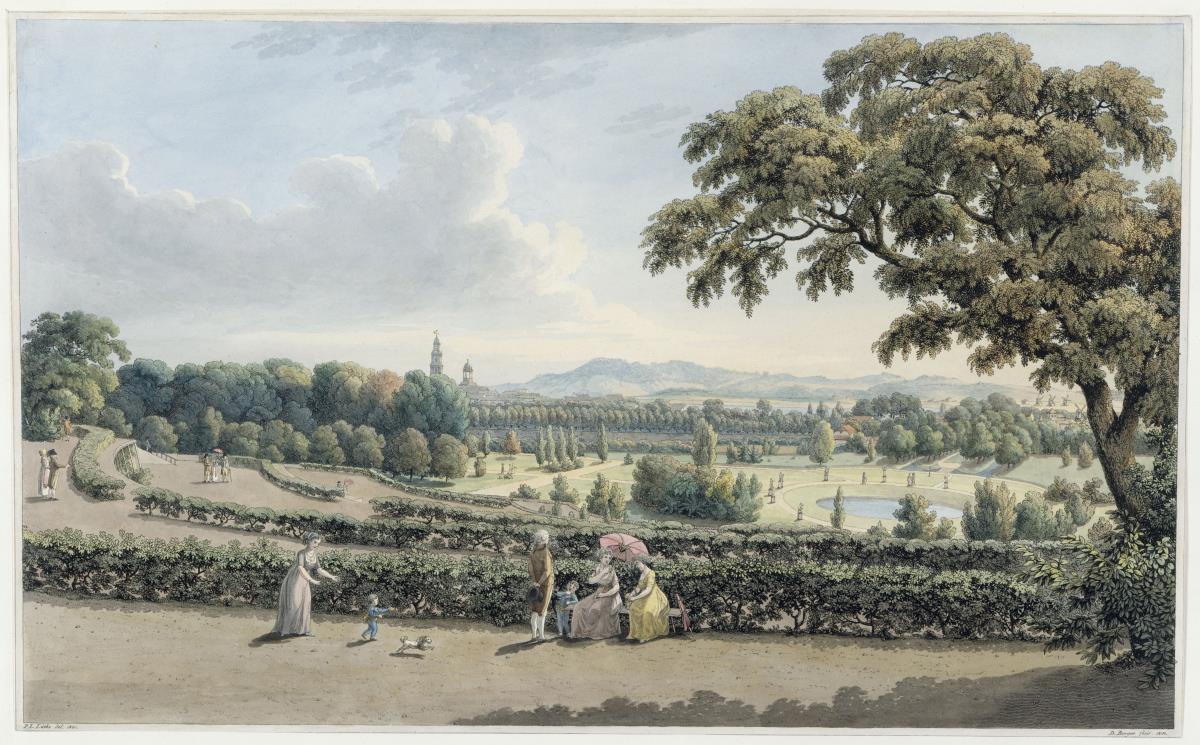 Die Weinbergterrassen von Schloss Sanssouci
