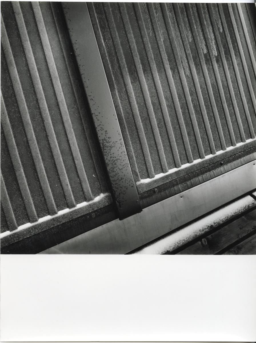 Junkers, Detail der Dachpaneele des Hoesch-Energiedachs ("Solarabsorber")