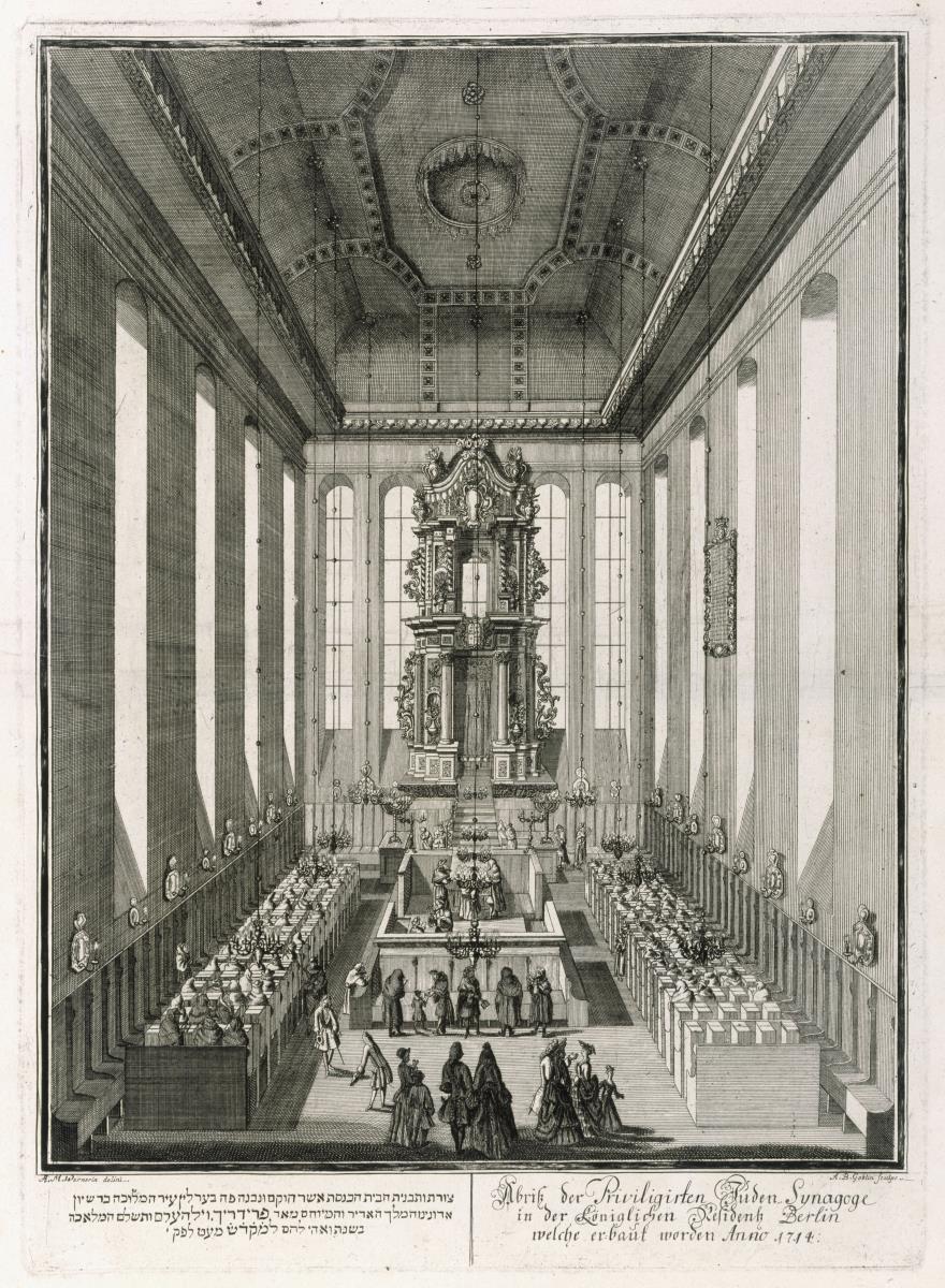 Die Synagoge in Berlin