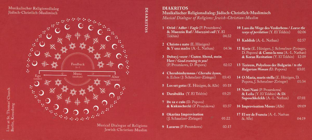 Diakritos live: Musikalischer Religionsdialog Jüdisch - Christlich - Musilimisch