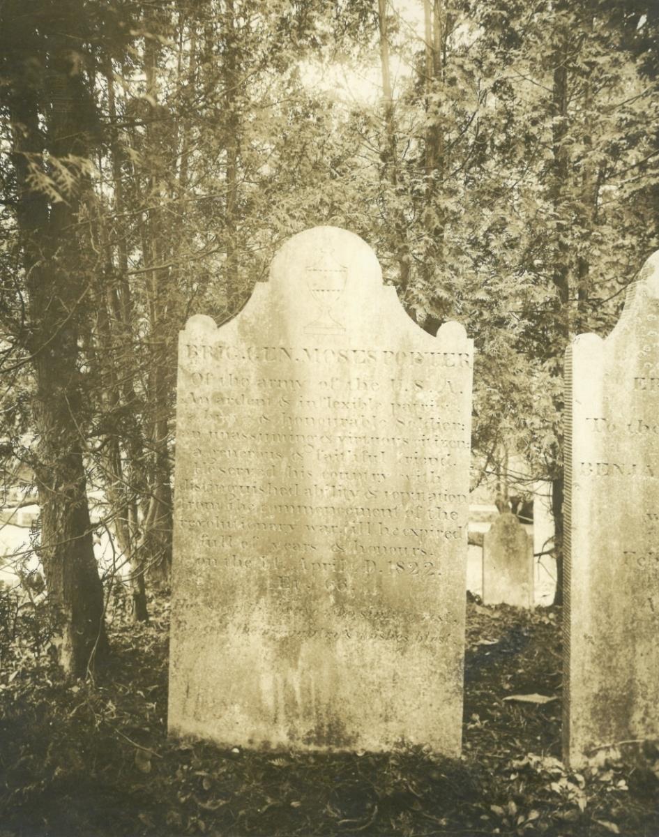 Salem, Friedhof, Grabstein: Moseus Porter [?]