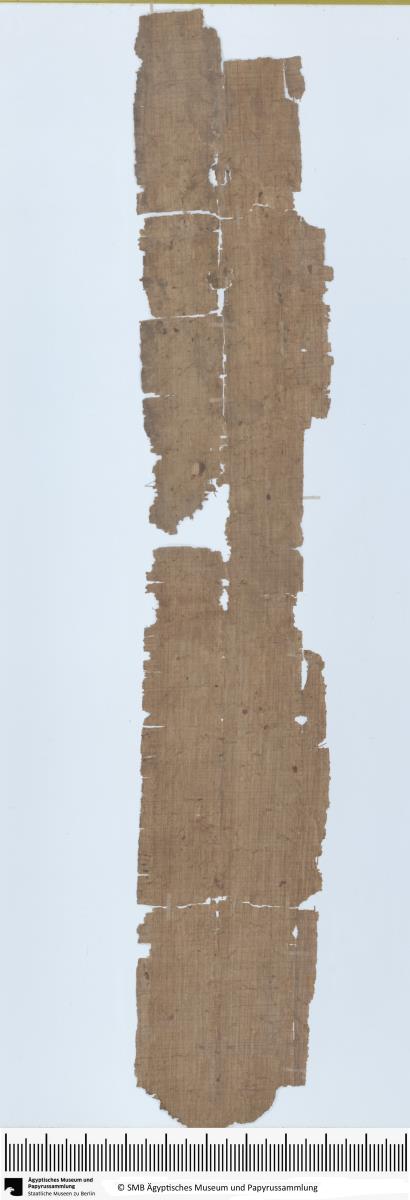 Demotischer Papyrus, Hochformatbrief
