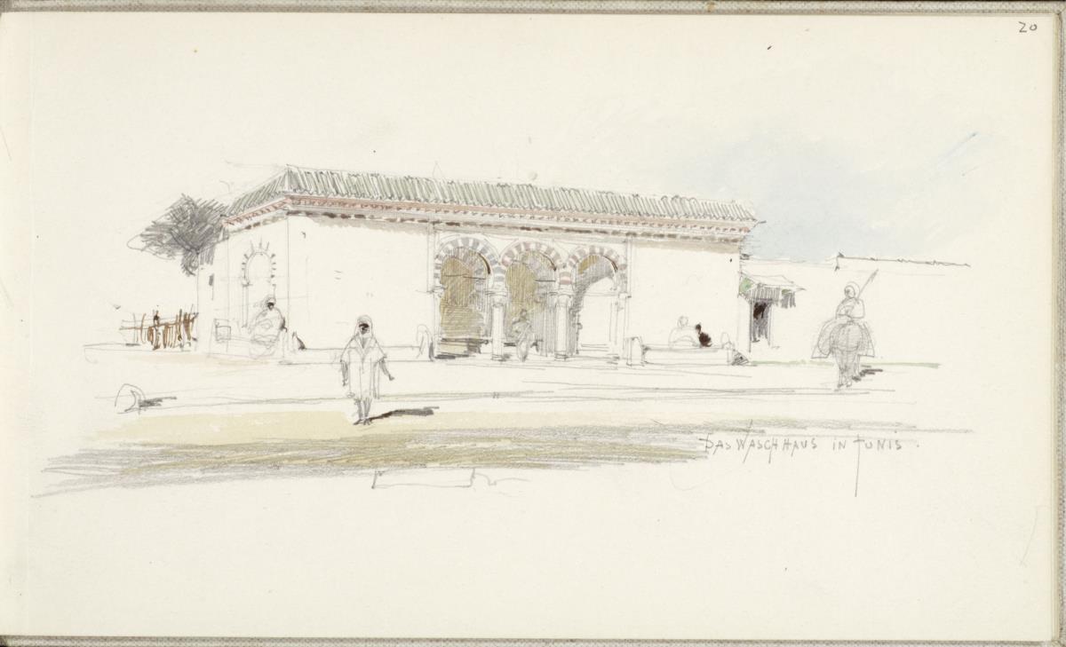 Waschhaus in Tunis