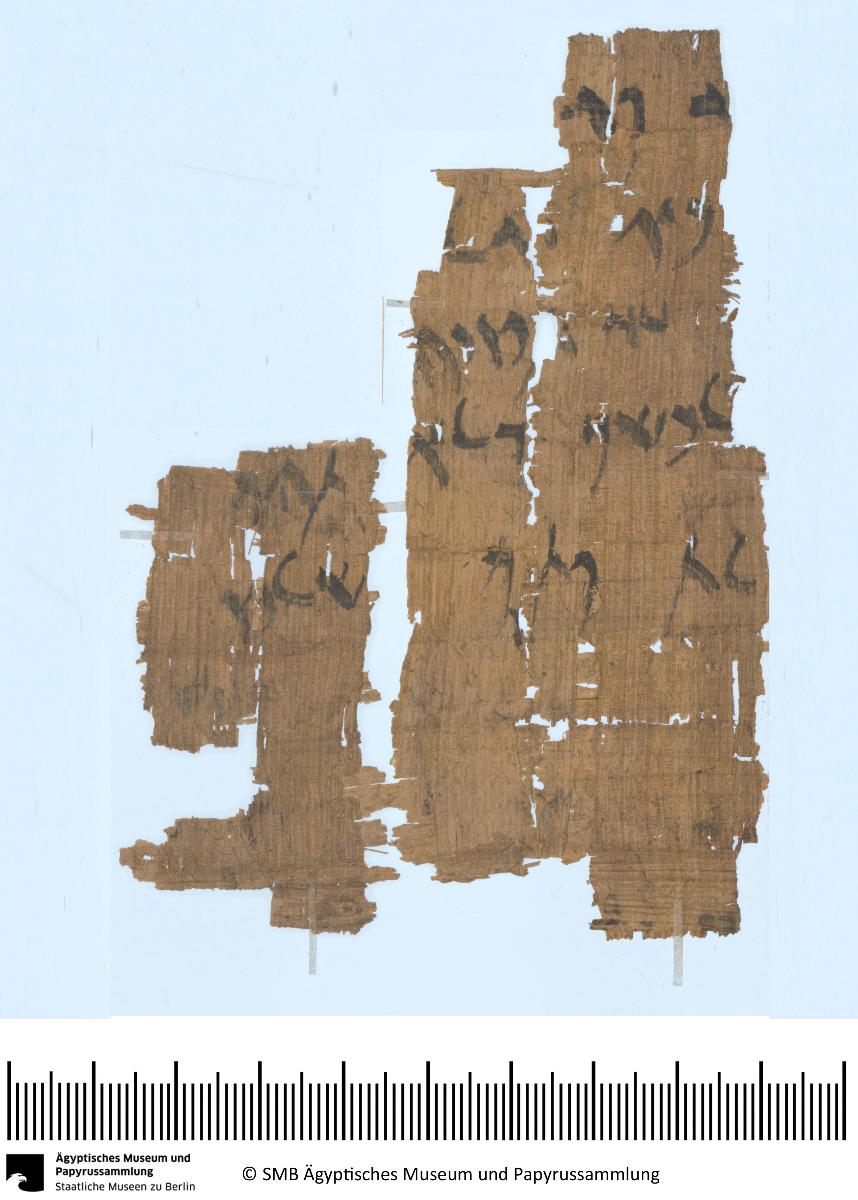 Aramäisches Dokument, Fragment