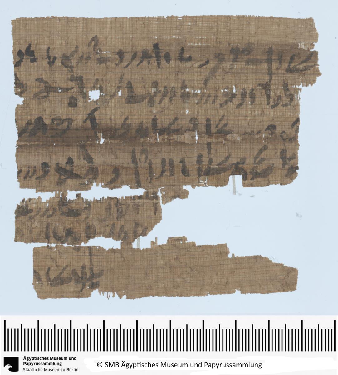 Demotischer Papyrus, Querformatbrief (Korrespondenz Espnebonchis, Sohn des Espneti-hetnetjer)
