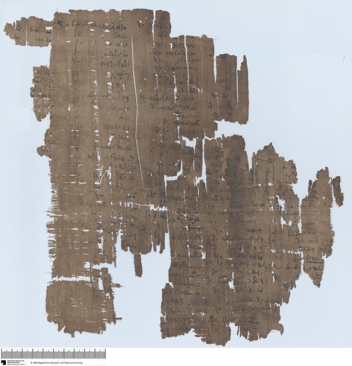 Demotischer Papyrus, Liste