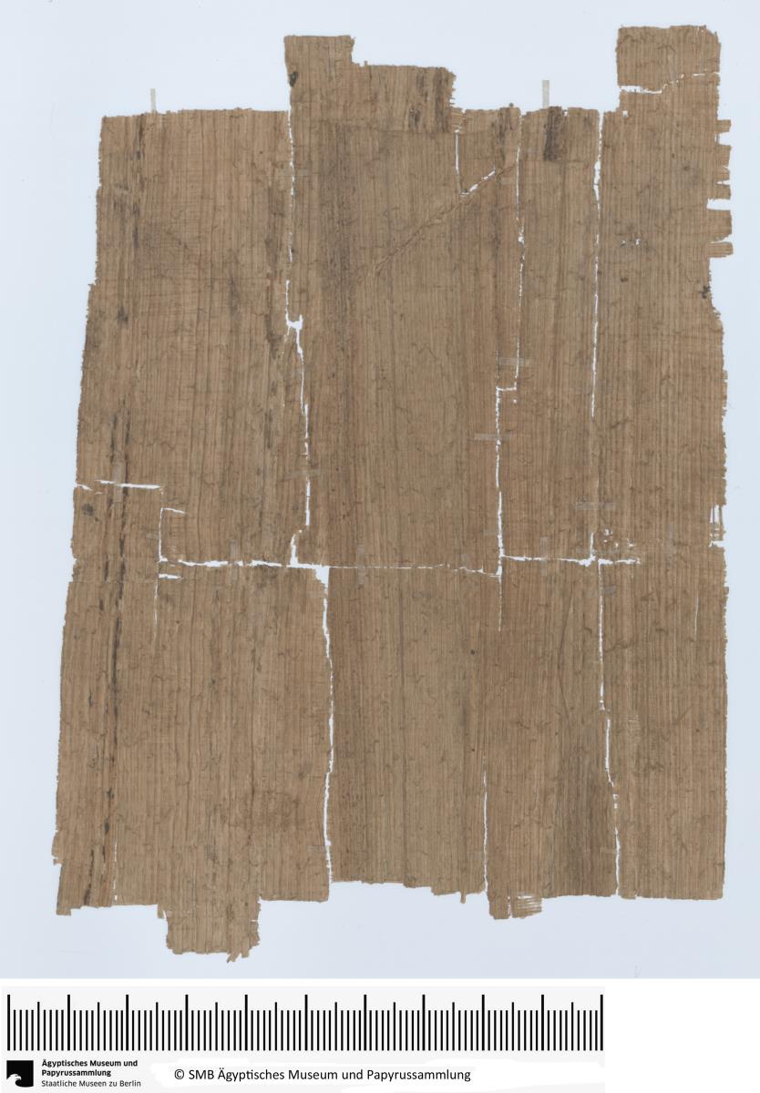 Demotischer Papyrus mit einer Abrechnung über Weinlieferungen
